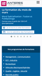 Mobile Screenshot of anteres.fr
